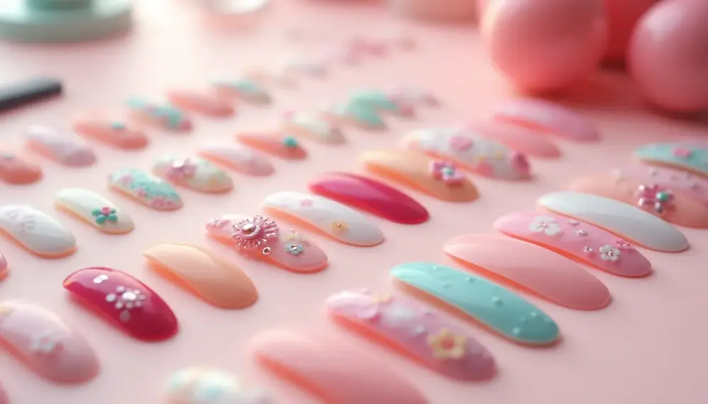 Die besten Tricks für Press On Nails bei flachen Nagelbetten