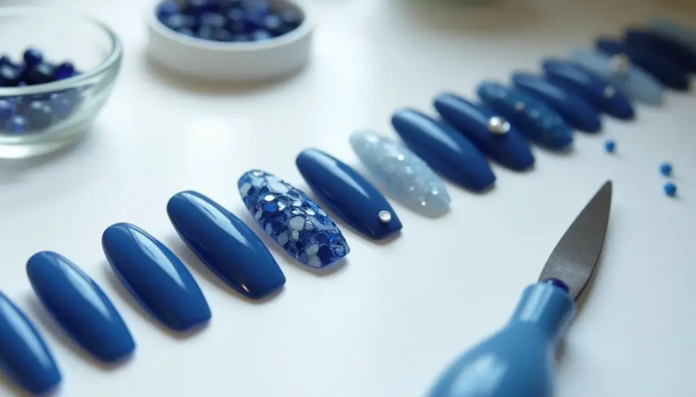 Entdecke die schönsten Designs für Navy Blue Press On Nails – Dein perfekter Nagelstyle!