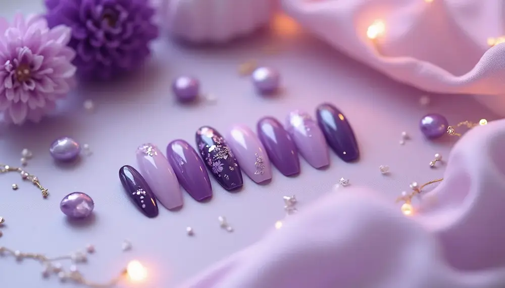 Press On Nails Lila – So setzt Du ein Statement auf Deinen Nägeln