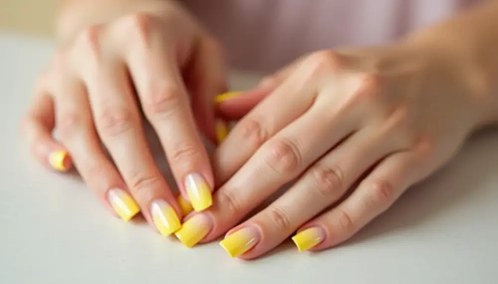 Press On Nails Yellow French Tip: So kreierst Du den fröhlichen Style
